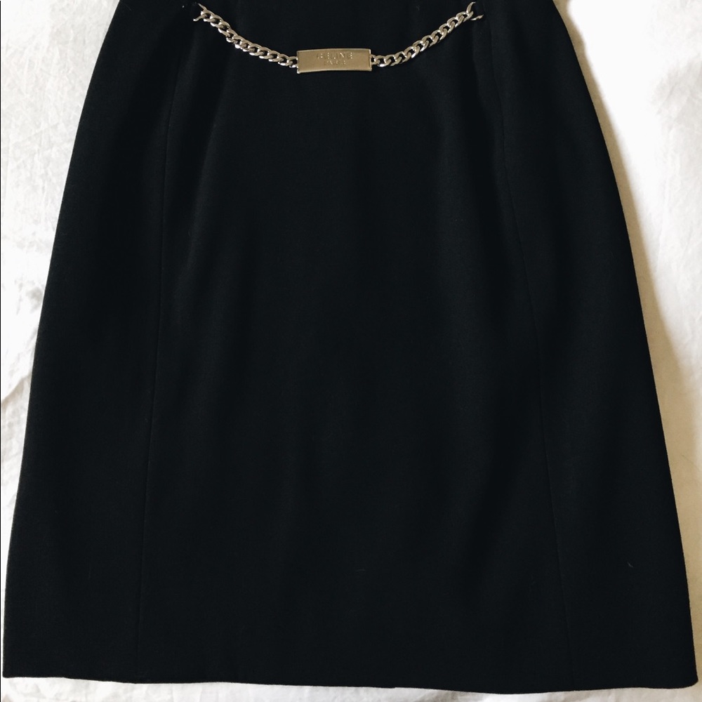 CÈLINE Paris Black Skirt